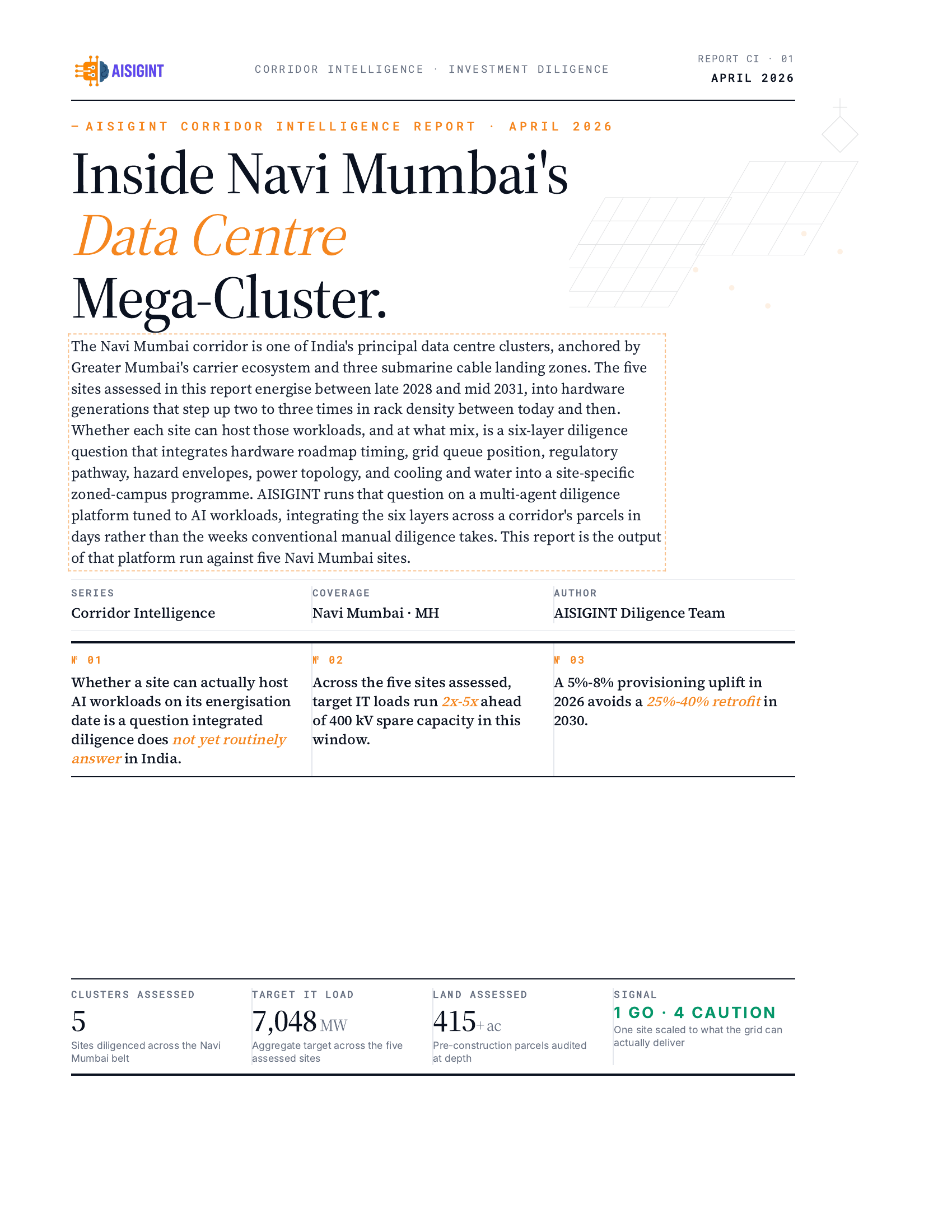 Inside Navi Mumbai's Data Centre Mega-Cluster. cover